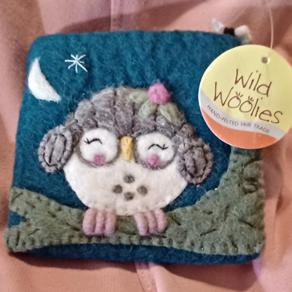 NWT Wild Woolies Fair Trade Olivia Owletie